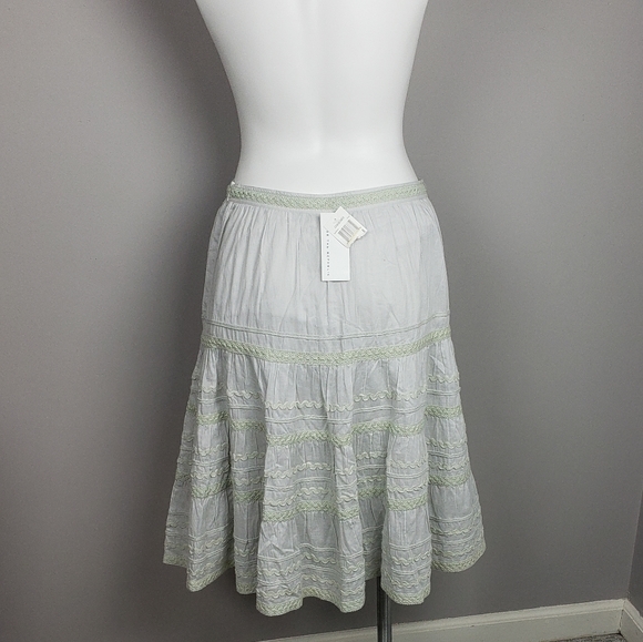 NWT For the Republic Light Gray Skirt - Picture 4 of 7